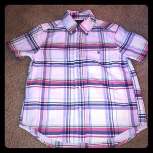 RL Polo button-down plaid shirt